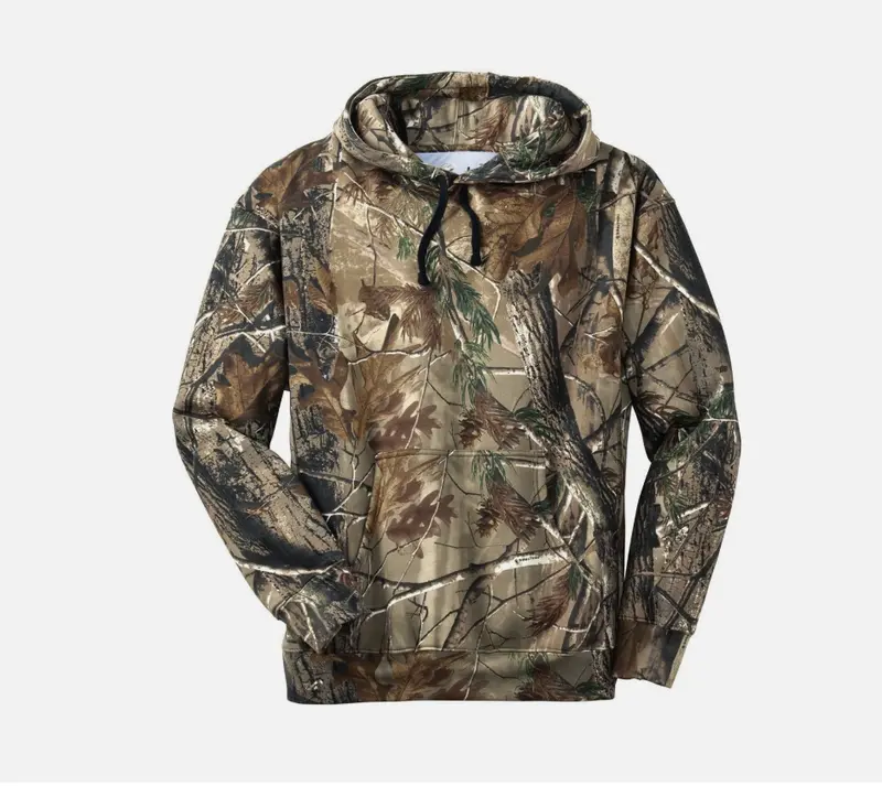 Russell Outdoors Mens Realtree AP Camo Hooded Sweatshirt Size S-5XL NEW