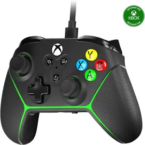 XBox - Surge Microwatt Junior Wired Controller  Black for Xbox Series X|S, Xbox One, and Windows  [GAMES ACCESSORIES] Black, Controller