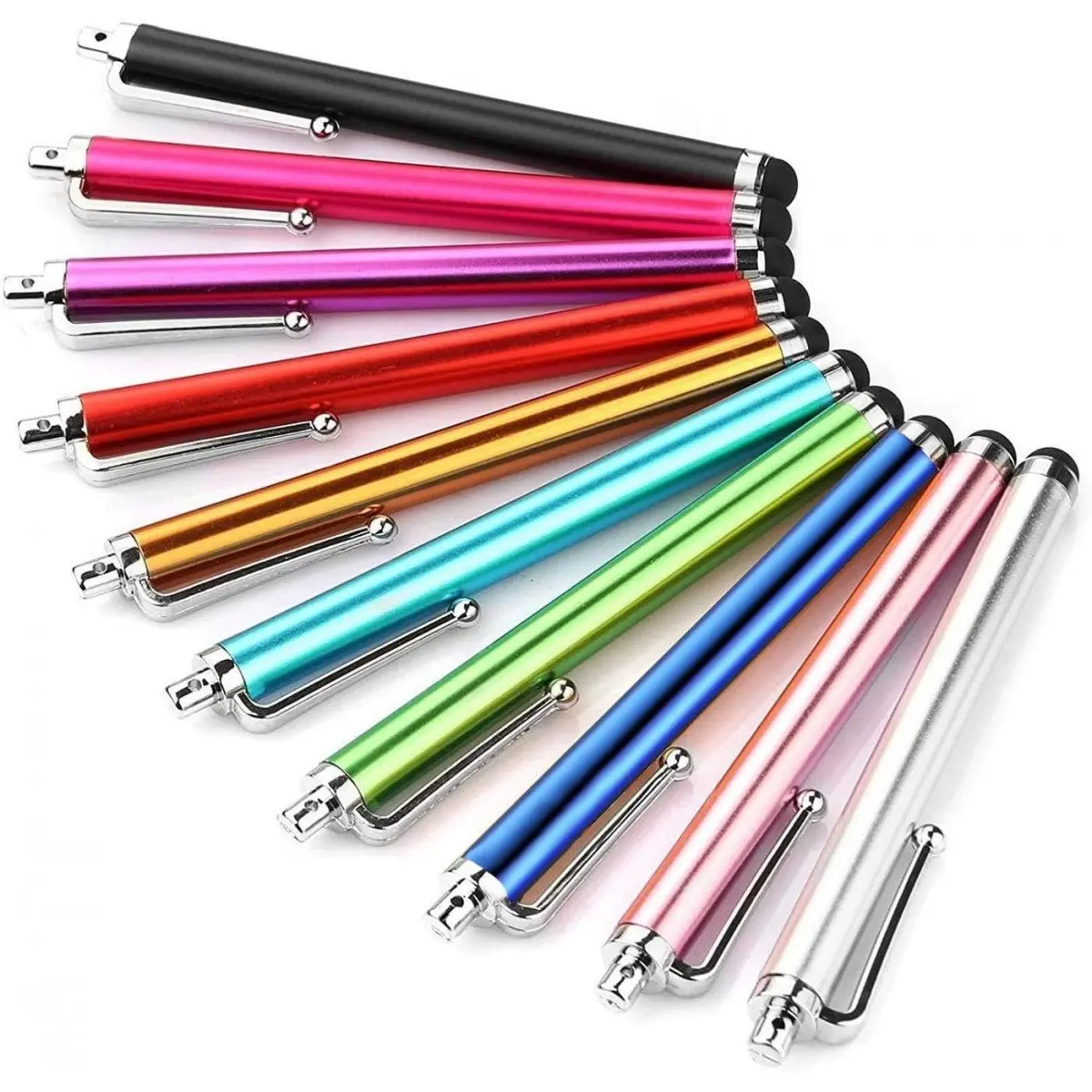 (10 Pack), Stylus Pens For Touch Screens, Universal Capacitive Touch Screen Stylus Pens Durable Aluminium Smartphones Tablets for iPad Air Mini 6/Pro, for iPhone 16 15 14 13 Pro Max, for Samsung/Google, etc.