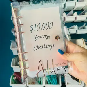 10k savings challenge binder, $10,000 savings challenge, budget binder