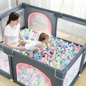 Baby Toddler Safety Playpen - Portable Multi-Use Pet Pool, Sand Box, Ball Pit Game Room