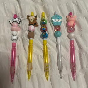 Beaded Mechanical Pencils for Writing and Drawing