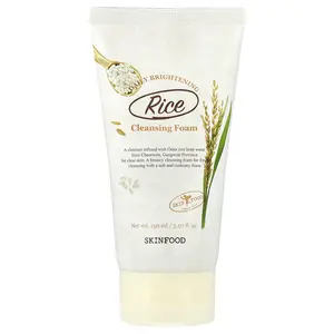 Skinfood Rice Daily Brightening Cleansing Foam, 5.07 fl oz (150 ml)