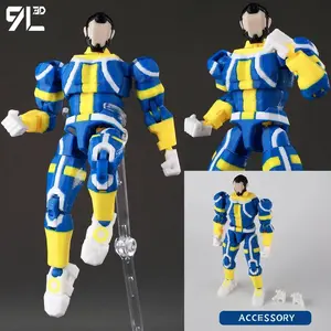 9L 3D Dummy13 Lucky13 Titan13 T13 Invincible Black And White Color Scheme Omni-Man Anime Multi-Jointed Toys Action Figures Gifts