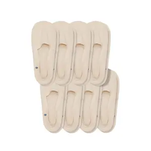 Organic Cotton No Show Socks 8-Pack