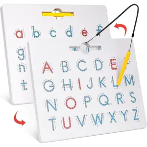 Double Sided Magnetic Letter Board - Perfect Gift for 3 Year Olds