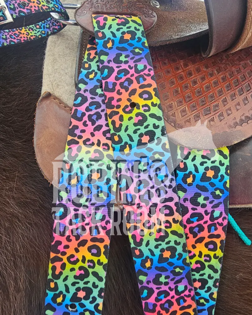 80s cheetah latigo and off billet set