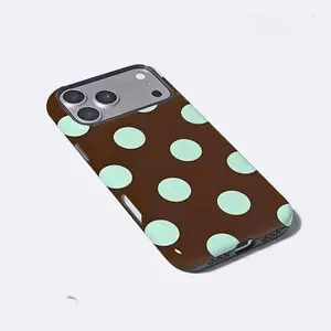 Customized TPU Sublimated Chocolate Mint Smartphone Casing - Creative Fresh Design Tech Accessories for iPhone 17,16 Pro Max,15 Plus,14 Pro,13/12/11 & Galaxy S26,S25 Ultra,S24 Plus,S23 FE,S22/S21 (Cellphone/Handheld Device Cover)