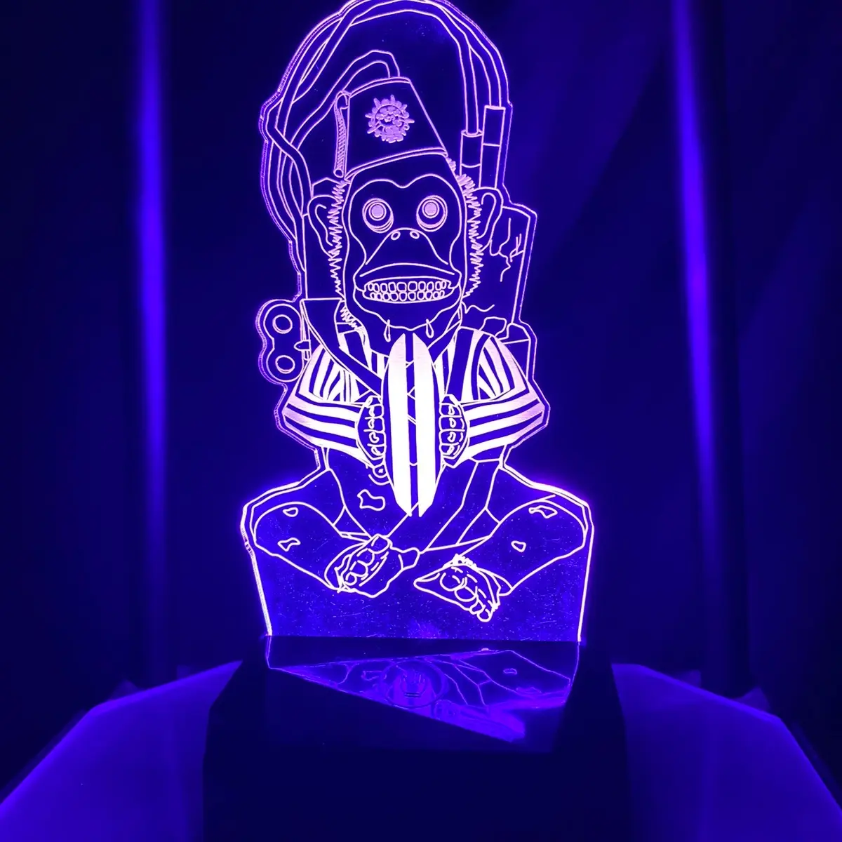 Zombies Monkey nightlight