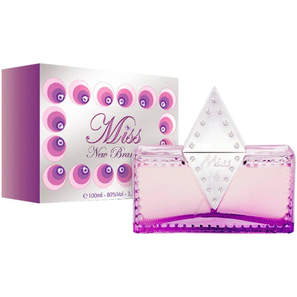 New Brand Feminine Palmsize Women's EDP Spray - 3.4oz Fruit-Scented Candy-Flavored Chic Floral Fruity Elegant Fragrance, Girly Bottle, New In Box, Feminine Women's Fragrance, Palmsize Women's Fragrance