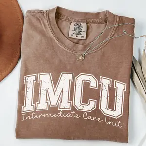 Intermediate Care Unit Nurse Shirt, Comfort Colors IMCU Tshirt, Distressed Vintage Style Intermediate Care Unit Nurse Gift for Graduation