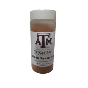 Texas A&M University Steak Seasoning 12 Ounce Shaker Flavor Spice