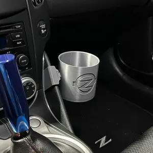 370 Z Cup Holder Dash Mounted - 3D Printed ASA Plastic with Removable Design