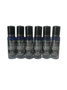 Oil Perfume CREED Roll On Oil Perfume 12ml – Set of 6 Bottles Smells Like Luxurious Long-Lasting Fragrance