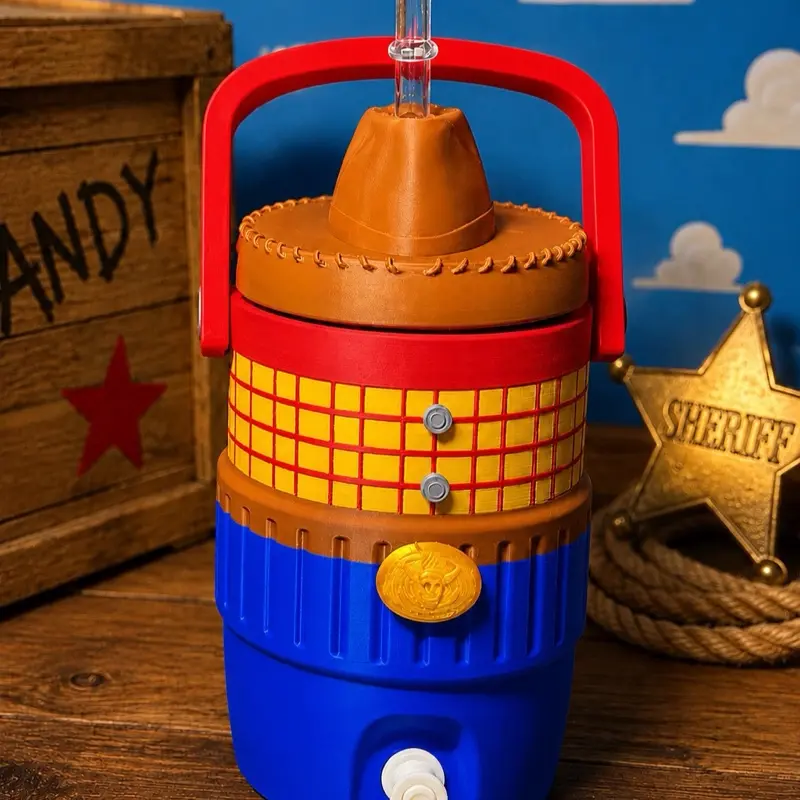 Woody Themed Can Holder