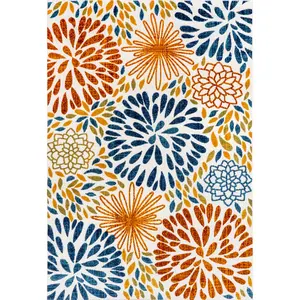 Monique Floral Indoor/Outdoor Area Rug Monique Floral Indoor/Outdoor Area Rug