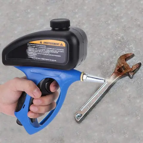 Portable Handheld Air Sandblaster, 90PSI High Pressure Air Sand Blaster, Adjustable Spray Tool for Removing Rust, Ideal Air Powered Metal Tool for Home and Workshop Compressor Heavy Duty Industrial Use, Airbrush Tool, Sandblasting Tools, Hardware