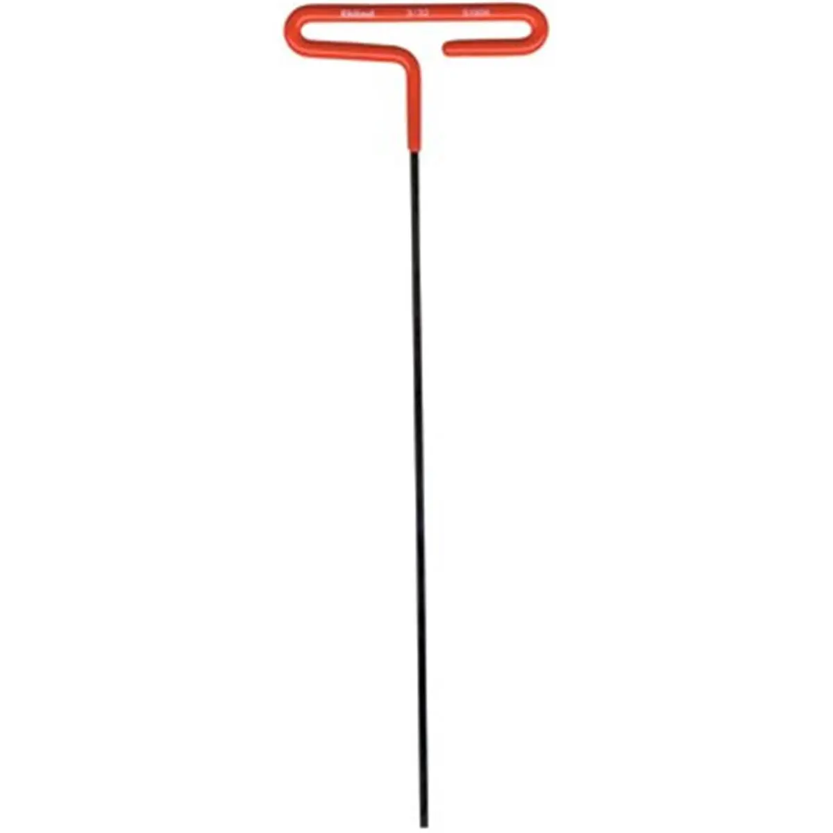 Eklind Tool 269-54940 Ratcheting T-Handle Hex Key Ratchet Wrench, Metric Size, 4 mm x 9 inch, 9 inches, with Cushioned Grip