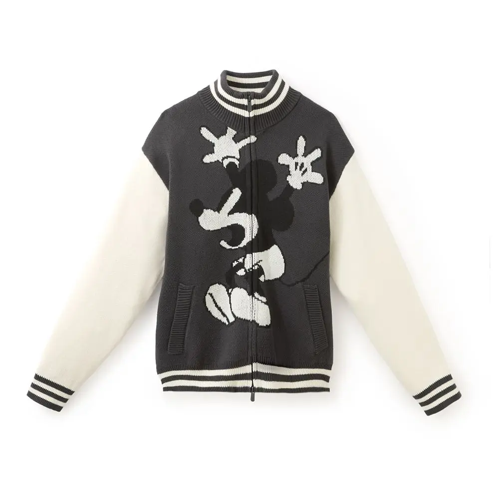 Disney Store Mickey Mouse Varsity Sweater Jacket – The Haunted House