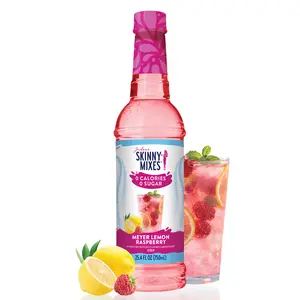 Skinny Mixes Sugar Free Meyer Lemon Raspberry Syrup