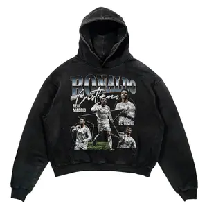 Cristiano Ronaldo Madrid Hoodie - Vintage Hoodie, Sweatshirt