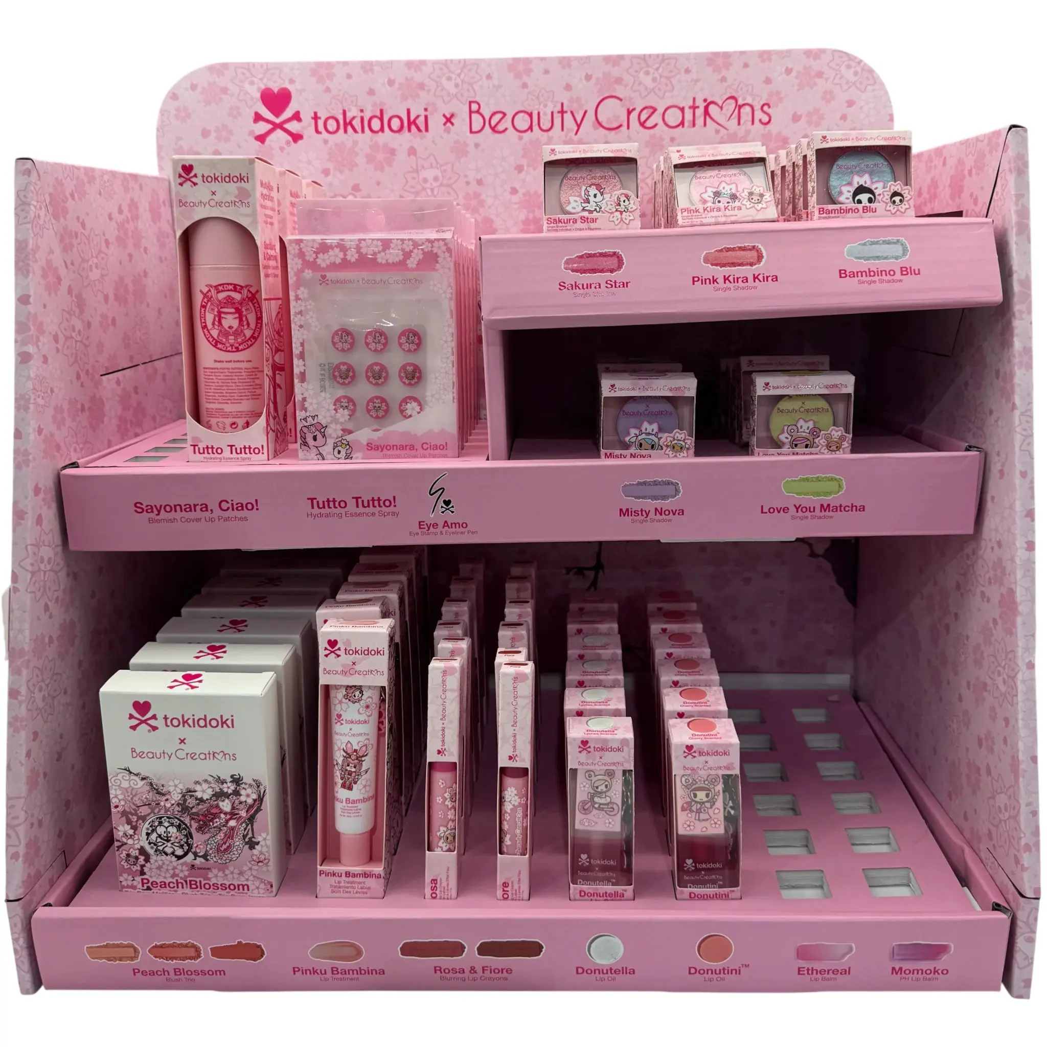 Tokidoki Beauty Creations - Venta al por Mayor Display 75 Unidades (TD-PDQ)