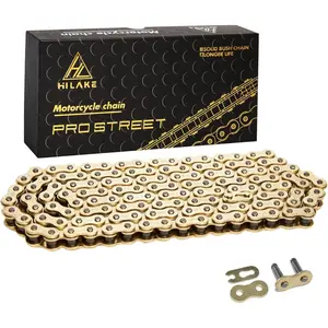420H Chain 132 Links Non O-Ring with Connecting Master Link Heavy Duty Drive Chain For Motorcycle,Bicycle,Go Kart,Mini Trail Bike