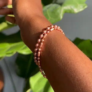 Pure copper Bracelet or Anklet Daily