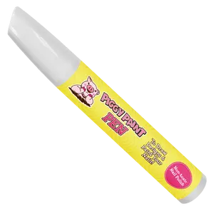 Yippee Yellow Piggy Paint Pen - Kids Non-toxic Nail Polish Marker-like Tip for Creative Designs Cruelty-free Vegan Safe Playful Art