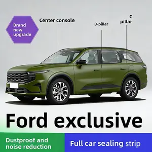 Ford Car Door Rubber Seal Strip, Universal Fit for Control Panel B Pillar C Pillar, Easy Installation, Anti-Leakage Automotive Part