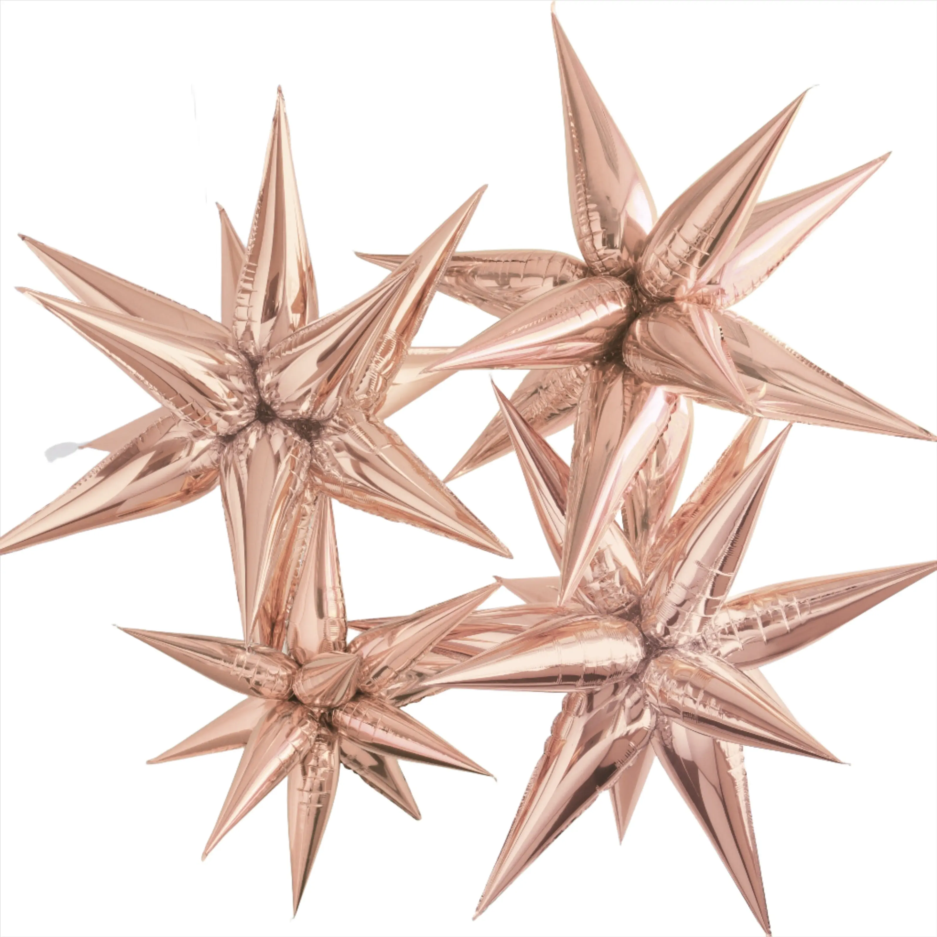 ROSE GOLD 3D STARBURST FOIL BALLOON