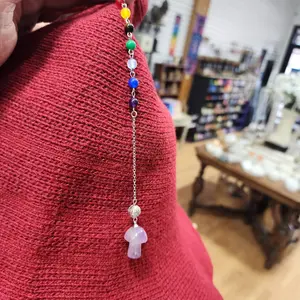 Mushroom Chakra Pendulum