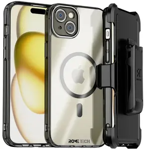 Apple iPhone 15 Belt Clip Holster Phone Case with Magsafe