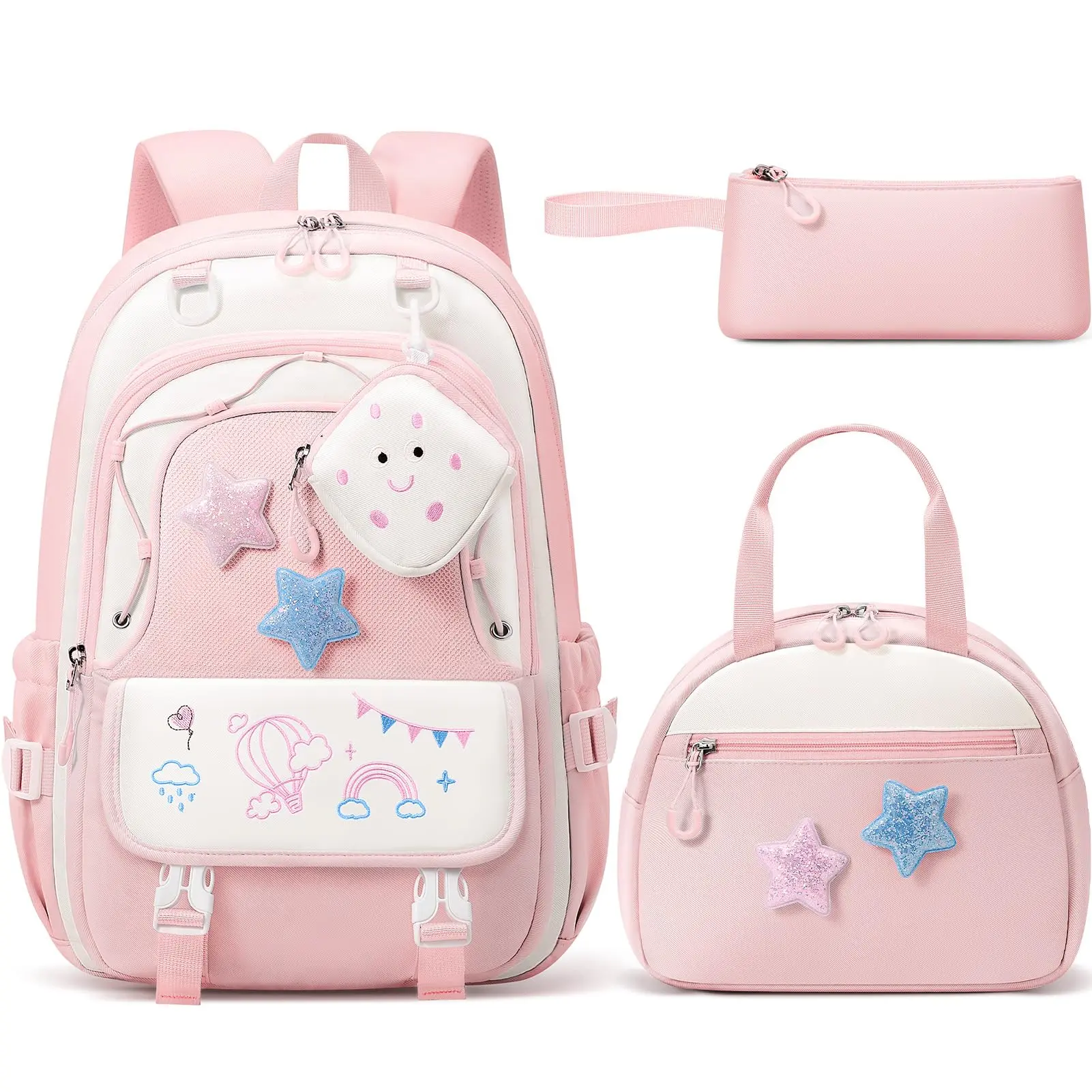 E2 Embroidery Pink