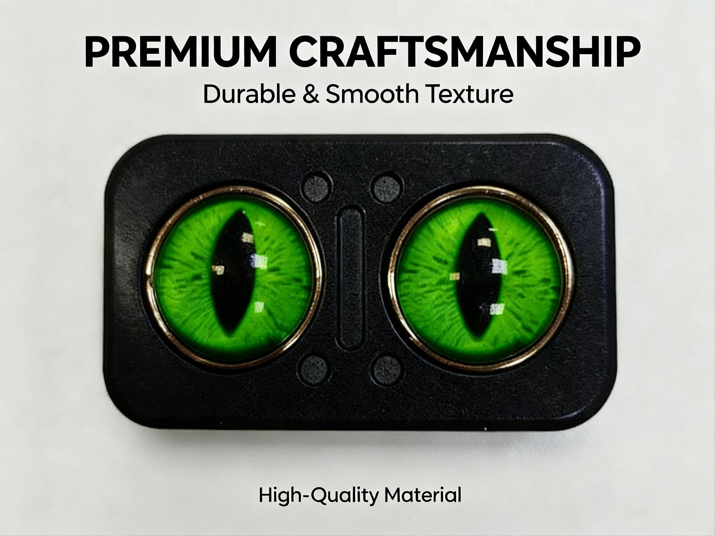 Metal Fidget Slider, Silent Haptic Finger Spinner, Free-Floating Design, EDC Fidget Toy for Adults, ADHD Stress Reliever, Anxiety Focus Aid, Unique Party Favor, Novelty Gadget