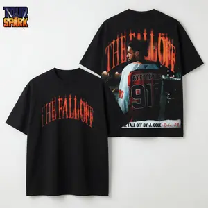 J. Cole - The Fall-Off Tour Graphic V3 For Dreamville High-quality, Soft Cotton T-Shirt, Disc 29, Disc 39 Hip-Hop Shirt, The Fall-Off Album Jermaine Lamar Cole Fan Graphic Tee, Cole World Music Fan Merch Shirt