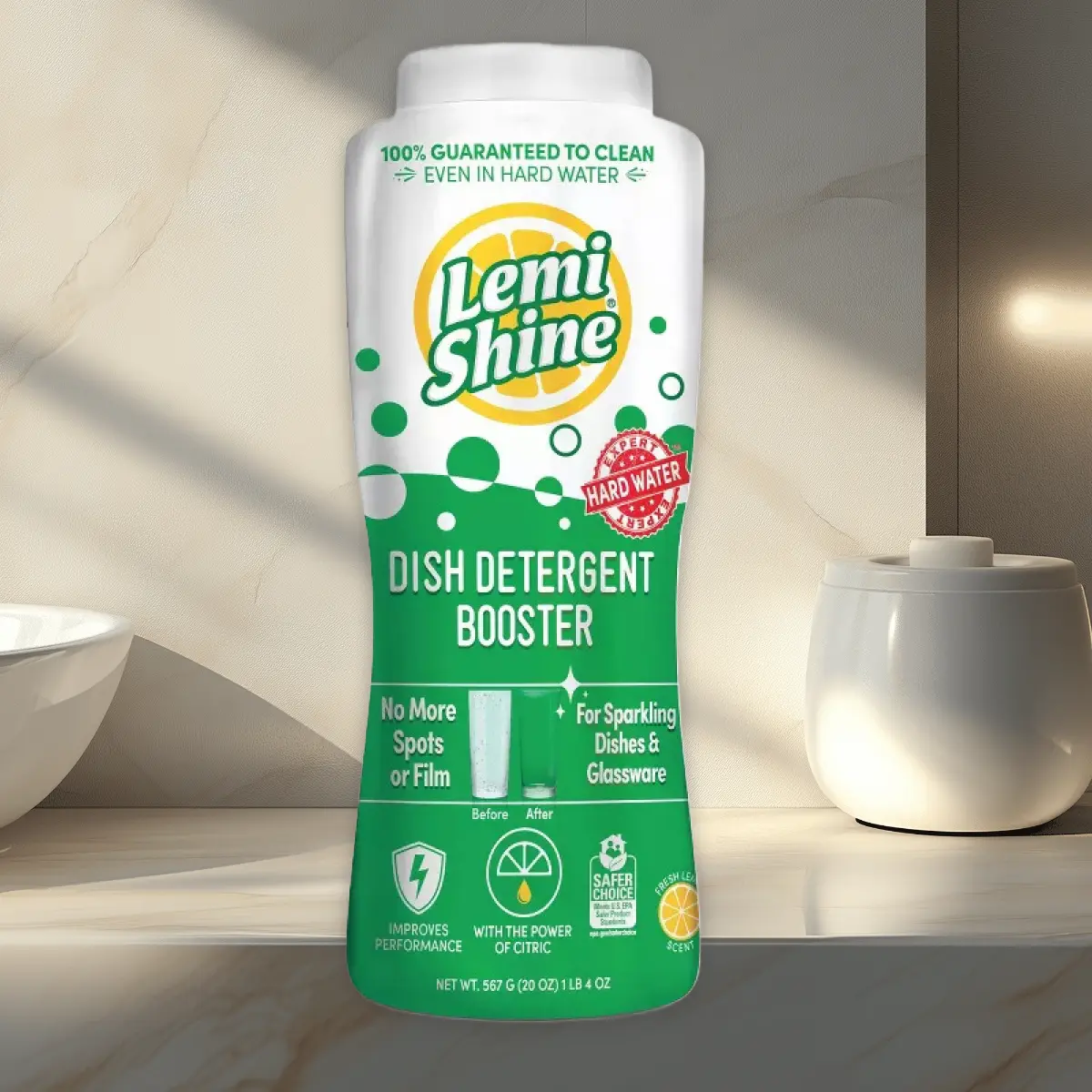Lemi Shine Dish tergent Booster - 20oz