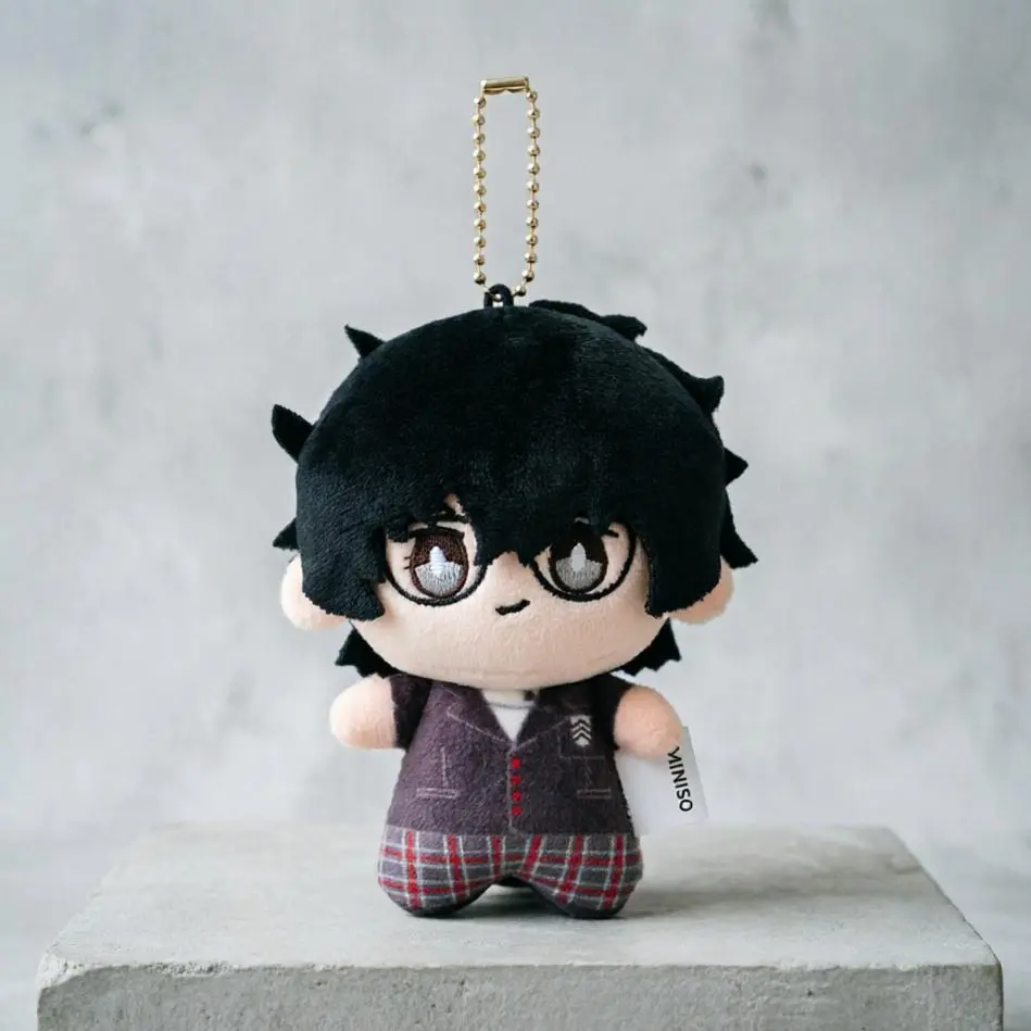 Miniso Silent Siren 5 Royal Edition plush hanging charm, seated figure cushion, bag charm—birthday gift for friends, Back To School