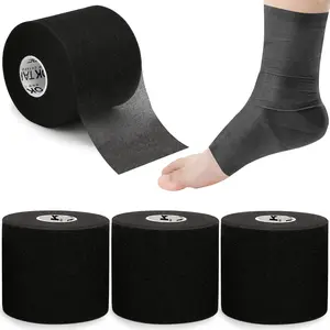 OK TAPE pre wrapped tape 4 rolls, 2.75 inches, 120 yards, sports foam inner packaging, to protect ankles, wrists, hands and knees, with strong gripRAIMENTRY