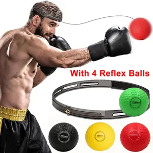 Boxing Reflex Ball for Boyfriend Gifts, Improve Reaction Speed and Hand Eye Coordination Training Boxing Equipment for Home, Men Gifrs, Boxing Gear, Exercise Equipment