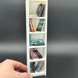 1/6 Scale Mini Billy Bookcase - Small Size / Mini Brands Books / Mini Books / Bookcase / Miniatures
