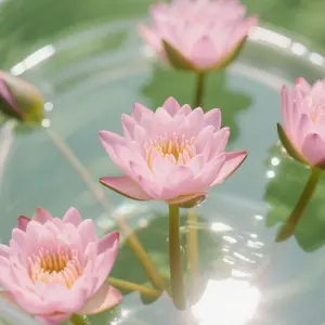 20Pcs Pink Lotus Flower Seeds – Elegant Aquatic Seeds for Home Water Gardens & Containers (Seeds Only, Not Live Plants)