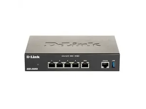 D-Link Gigabit VPN Router | Perfect for Remote Work | 4 Port Gigabit Dual WAN Failover | Enterprise-Grade Encryption | TAA/NDAA Compliant (DSR-250V2)