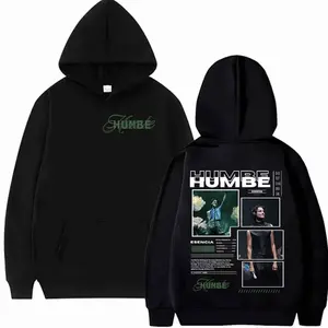 Singer Humbe Esencia Tour 2025 Album Graphics Hoodie Men Hip Hop  Unisexd Pullover Sweatshirt Fashion     Hoody Streetwear BJY