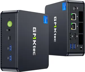 GMKtec Mini PC K7 Plus 13th Gen Intel Core i7-13620H 10C/16T 4.9GHz 32GB DDR5 2TB PCIe SSD Windows 11 Pro with Triple Display Output & Dual LAN Ports