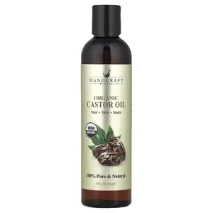 Handcraft Blends Organic Castor Oil, 8 fl oz (236 ml)