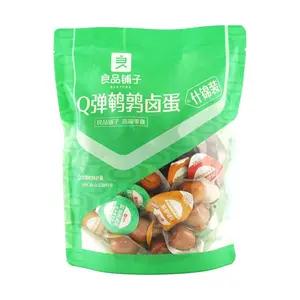 BESTORE Q-Bouncy Quail Eggs Snack - 4 Flavors Variety Pack (Salted, Braised, Five Spice, Spicy) 400g - Delicious & Convenient Protein Treat