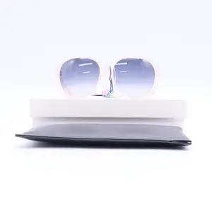 Pre-owned Celine Acetate Square Sunglasses Twins LDJ3738