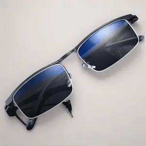 2026 New Men Women Presbyopic  Ultra Light Anti Fatigue Reading  Sports Eyewear Black Gold Red Three Colors bluelight