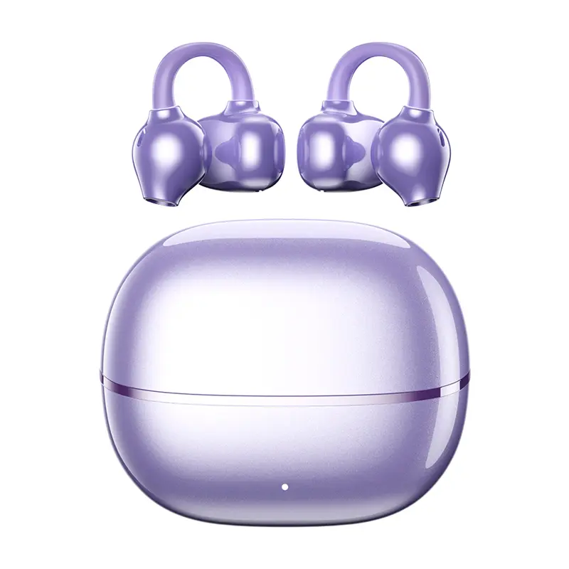 Earclip C7 Clip-on Design Wireless Earphones, Upgraded Panoramic Sound Headset, Comfortable Wearing  Sports Earbuds for Work, Fitness